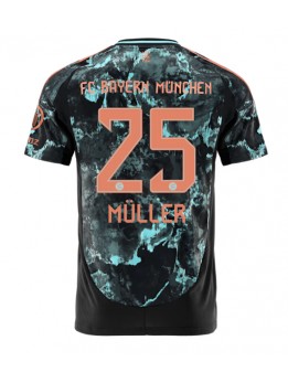 Bayern Munich Thomas Muller #25 Replika Borta Kläder 2024-25 Kortärmad